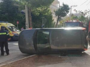 Τροχαίο στα Βριλήσσια